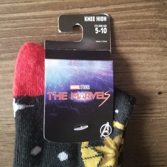 Marvel The Marvels Knee High Socks - Picture 3 of 5